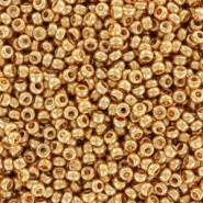 Miyuki rocailles kralen 11/0 - Galvanized yellow gold 11-1053